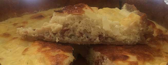 Receta de quiche saludable