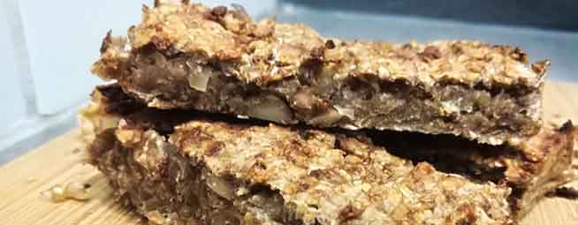 Barritas enérgeticas caseras veganas y saludables