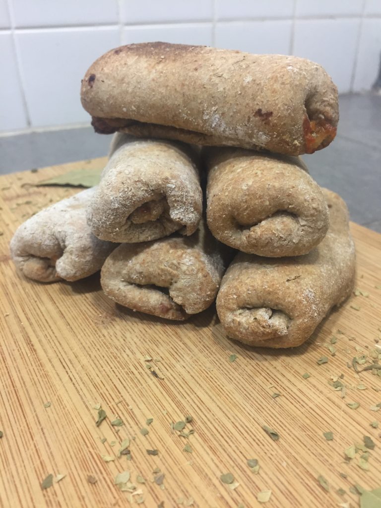 tequeños integrales rellenos de queso
