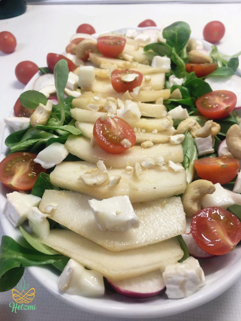 ensalada de pera