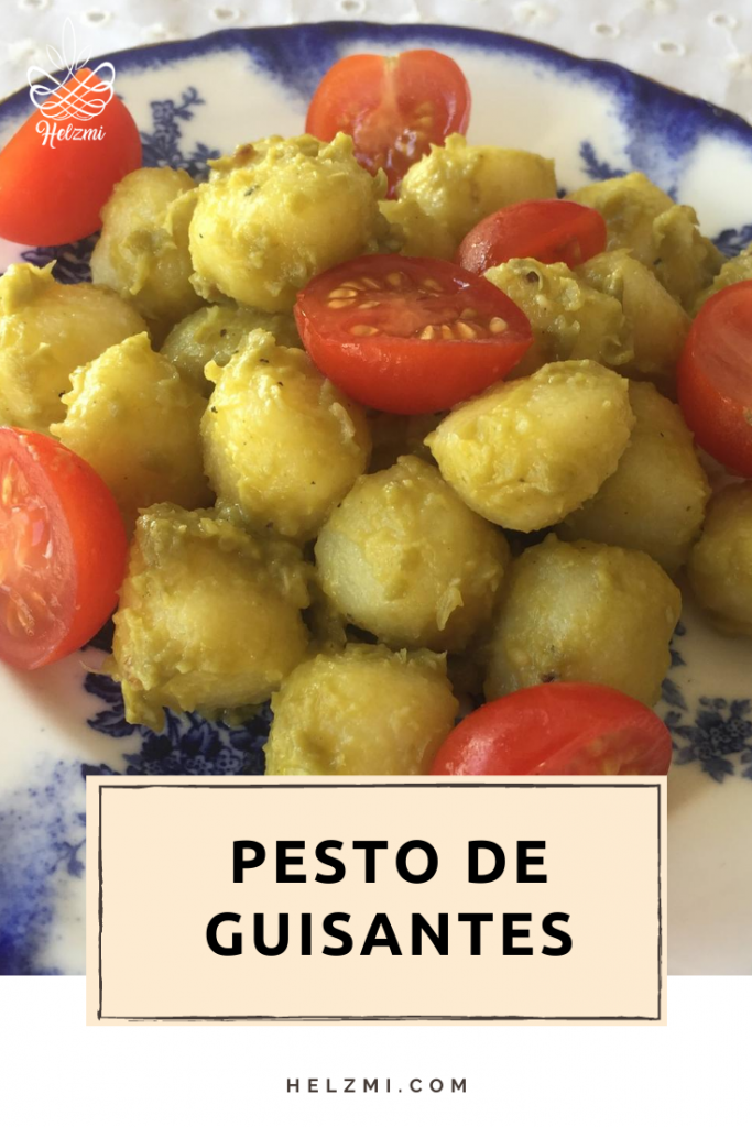 pesto de guisantes