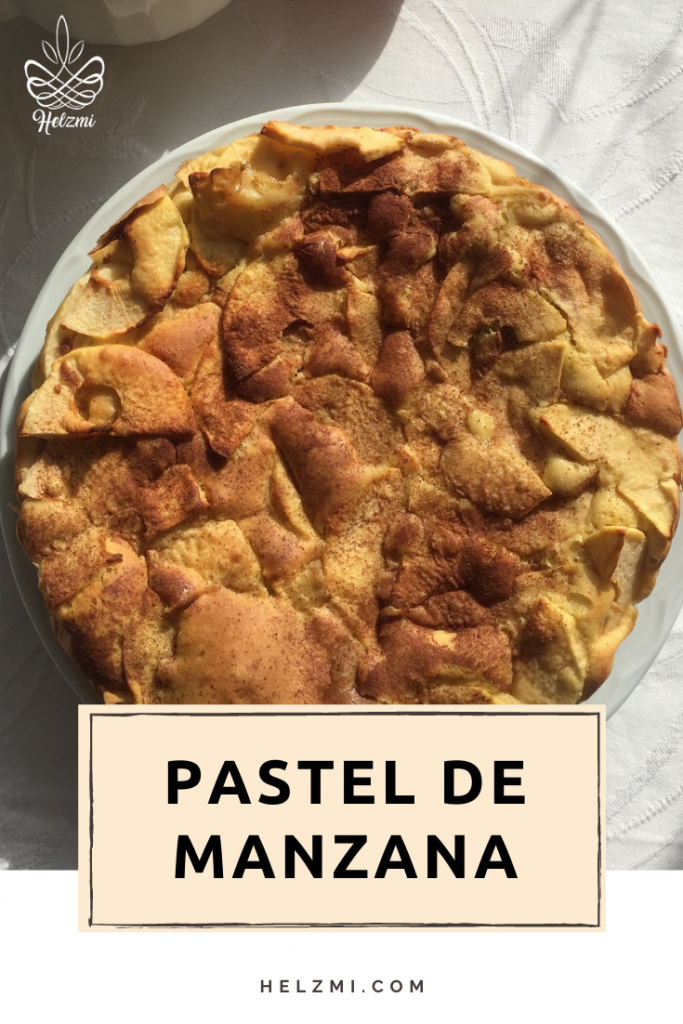 PASTEL DE MANZANA SALUDABLE
