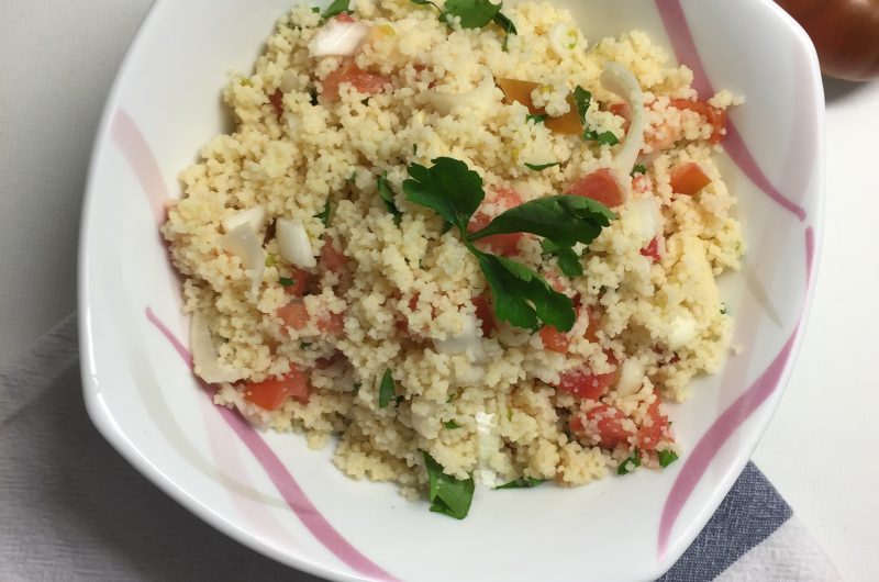 Tabulé tradicional con cous cous
