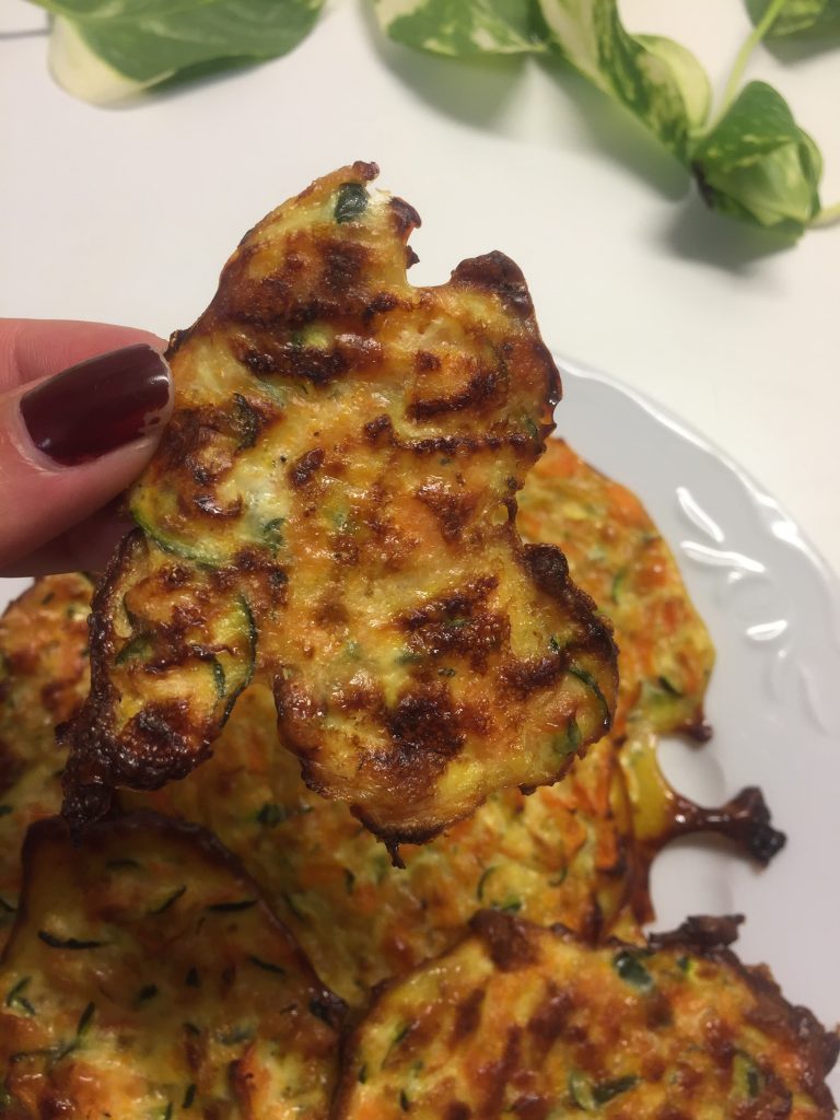 snack de verduras ligero