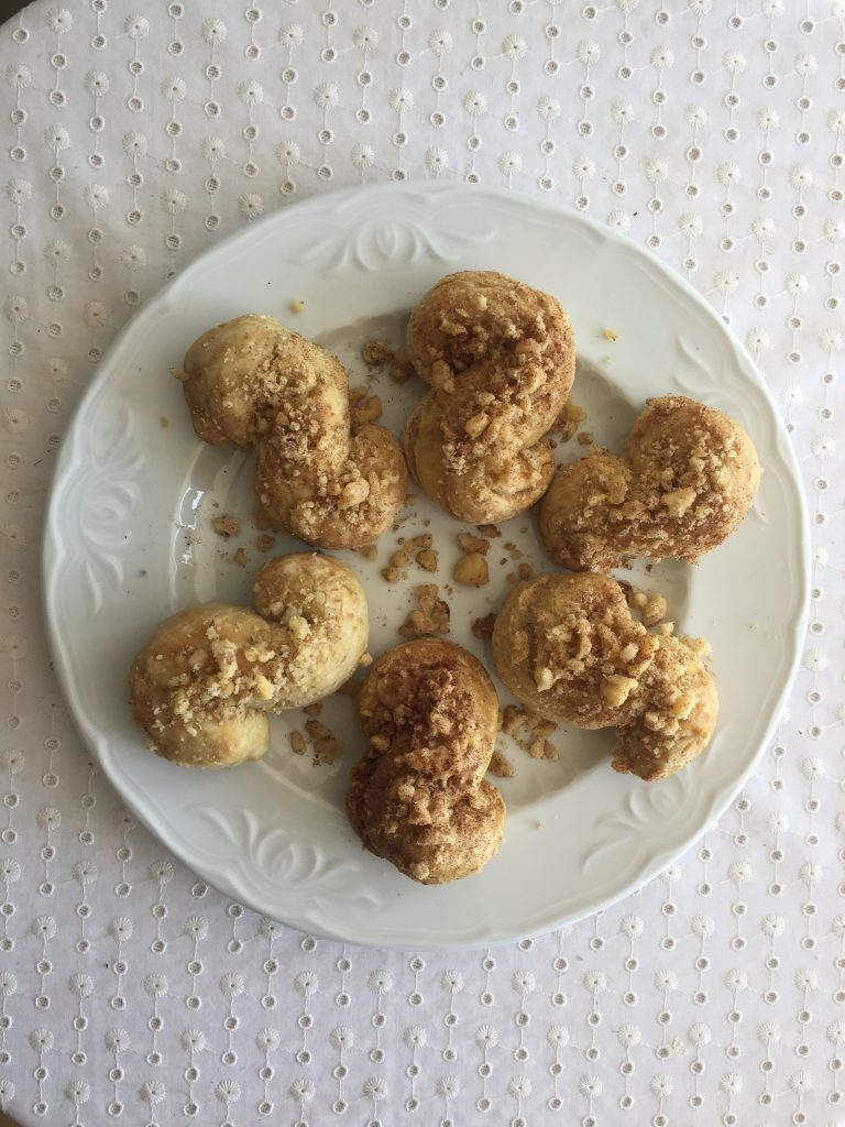 bizcochitos de miel y nueces