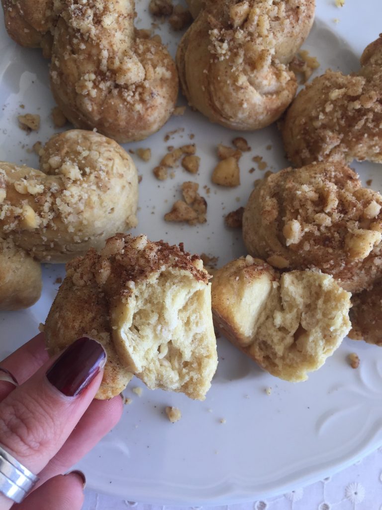 bocaditos de miel esponjosos