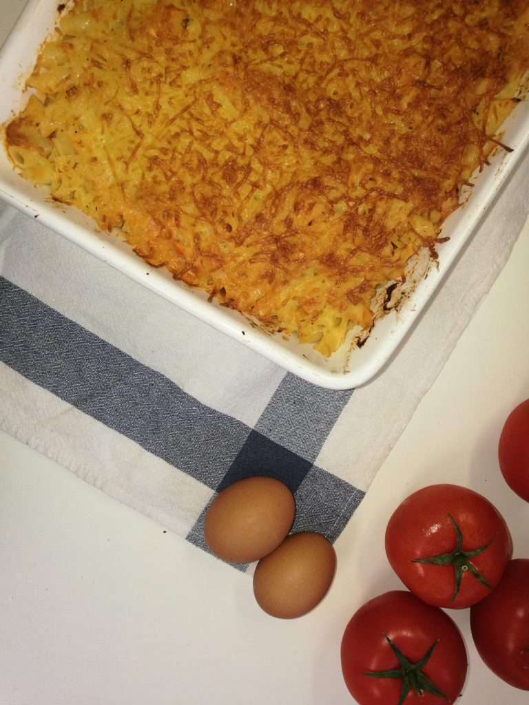 pasta con atun y tomate