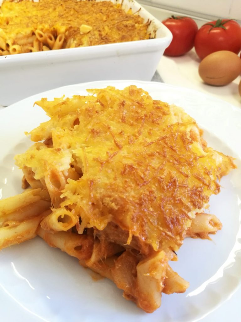 macarrones con atun y tomate