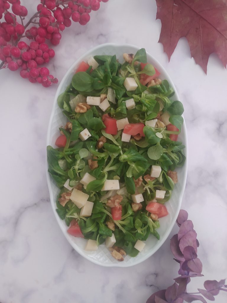 ensalada para navidad