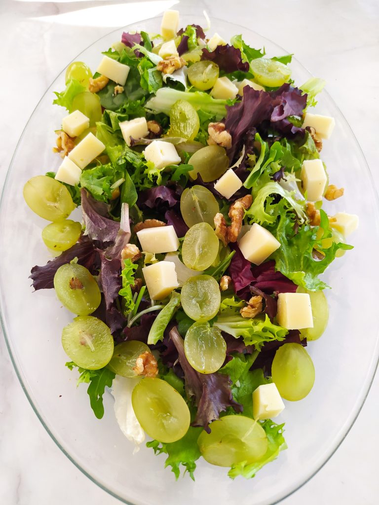 ensaladas vistosas para navidad