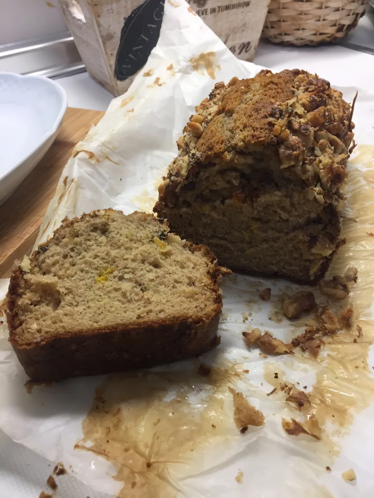 plumcake limón sin azúcar