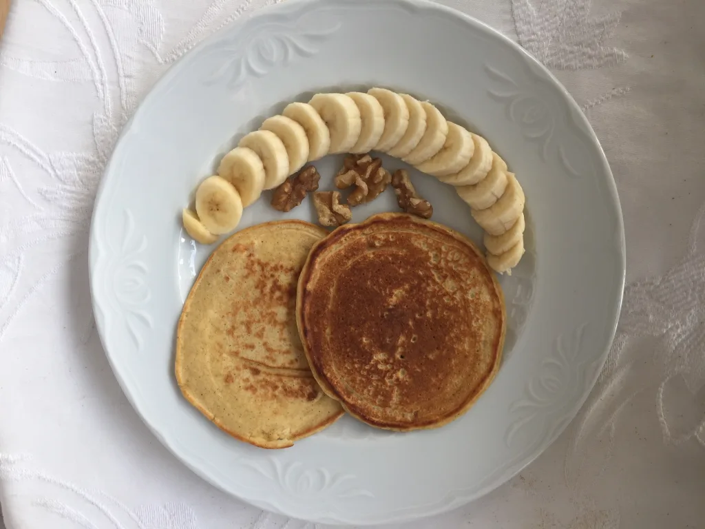 tortitas de avena y claras