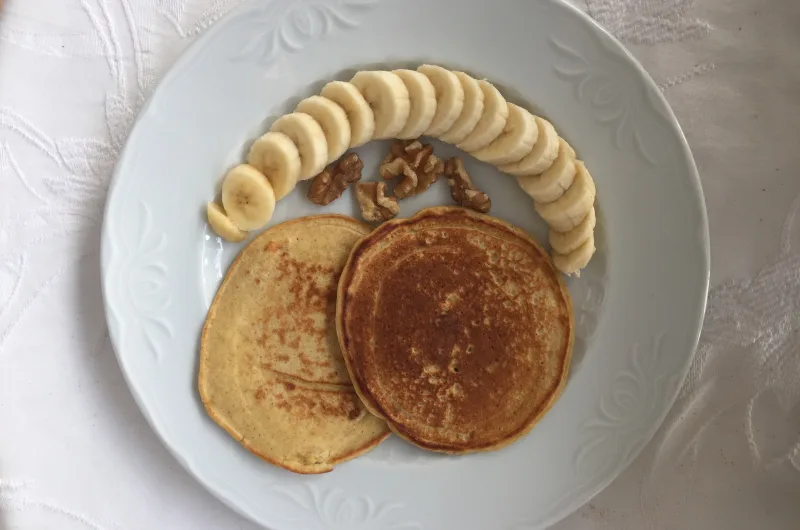 Tortitas avena y claras fitness