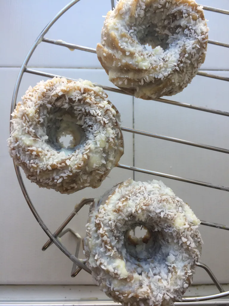 donuts de coco sin azucar
